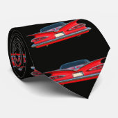 klassieke auto stropdas (Opgerold)