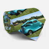 Klassieke auto stropdas (Opgerold)