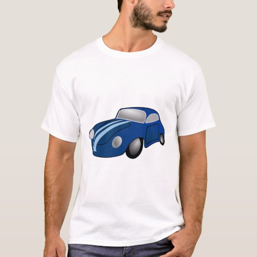 Klassieke auto t-shirt (Voorkant)