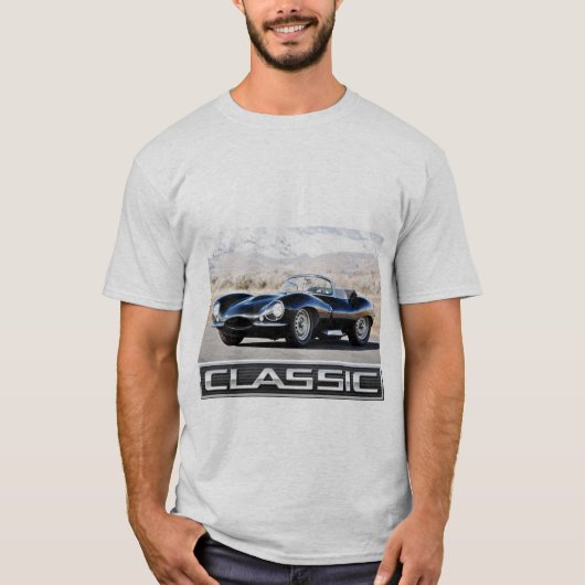 klassieke auto t-shirt (Voorkant)