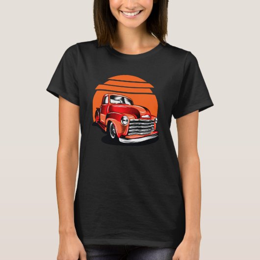 klassieke auto t-shirt (Voorkant)