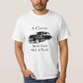 Klassieke auto t-shirt (Voorkant)