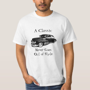 Klassieke auto t-shirt
