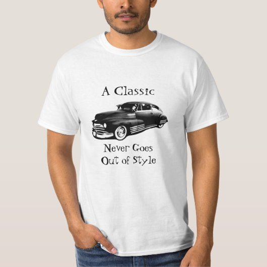 Klassieke auto t-shirt (Voorkant)
