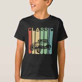Klassieke auto t-shirt