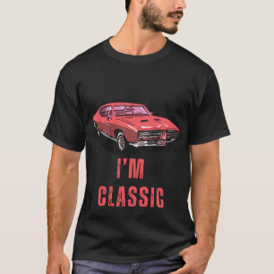 klassieke auto t-shirt