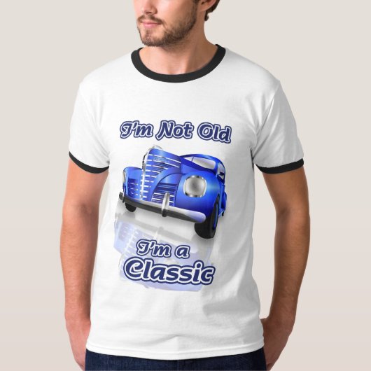 Klassieke auto t-shirt (Voorkant)