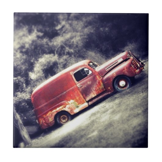 Klassieke auto tegeltje (Voorkant)