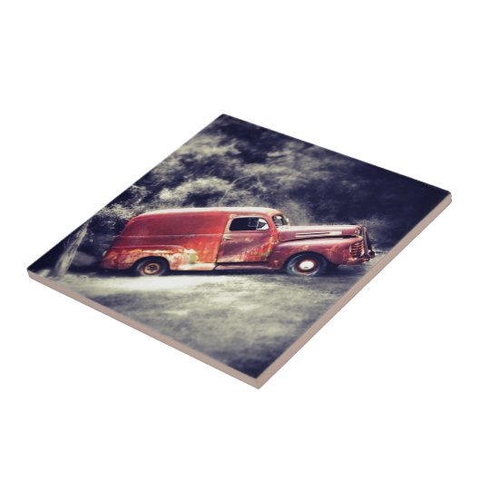 Klassieke auto tegeltje (Zijkant)