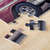 KLASSIEKE AUTO TROPISCHE LEGPUZZEL (Zijkant)