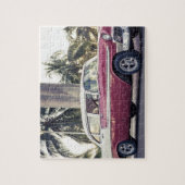 KLASSIEKE AUTO TROPISCHE LEGPUZZEL (Verticaal)