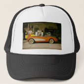 Klassieke auto trucker pet (Voorkant)