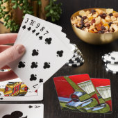 KLASSIEKE AUTO UIT DE JAREN VIJFTIG POKERKAARTEN (Insitu)