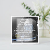 klassieke auto v Uitnodiging (Staand voorkant)