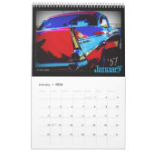 Klassieke auto van 2017 kalender (Jan 2026)