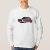 Klassieke auto van BMW 2002 in Colour Malaga T-shirt (Voorkant)