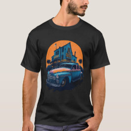 Klassieke auto  vegasmuziek 10 t-shirt