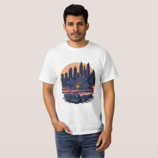 Klassieke auto vegasmuziek 11 t-shirt