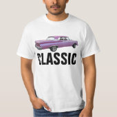 KLASSIEKE AUTO verjaardag T-shirts (Voorkant)
