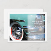 klassieke auto vi rsvp (Voorkant / Achterkant)