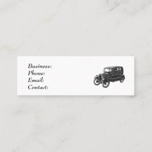 Klassieke Auto - Visitekaartje