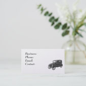 Klassieke auto - Visitekaartje (Staand voorkant)