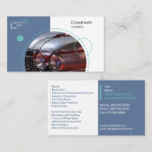 Klassieke auto visitekaartje (Voorkant / Achterkant)