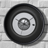 Klassieke Auto Wheel Trim Hubcap Klok