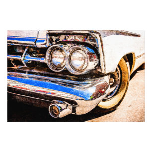 Klassieke autobeauty foto afdruk