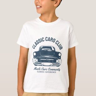 Klassieke autoclub t-shirt