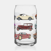 klassieke autocollectie blikvorm glas (Links)