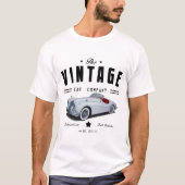  Klassieke autofabriek T-shirt (Voorkant)