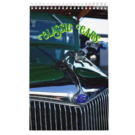 Klassieke Autokalender Kalender (Hoes)