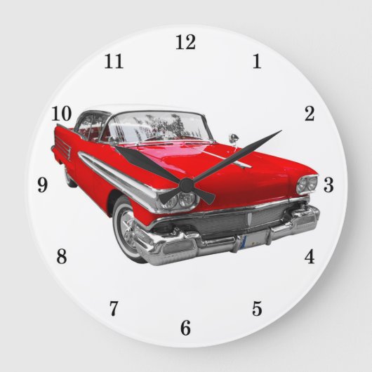 Klassieke automatische wandklok (Voorkant)