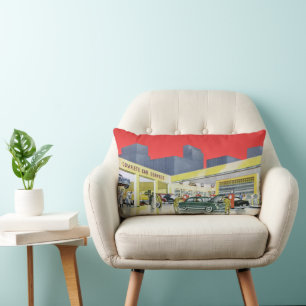 Klassieke automechanica Complete autogarage Kussen