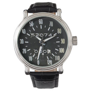 Klassieke autometers uit de vroege jaren 60 horloge