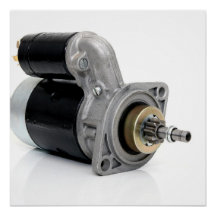 Klassieke automobiel startmotor