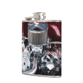 Klassieke automotor heupfles (Links)
