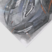 Klassieke autoontkoppeling tissuepapier (Detail)