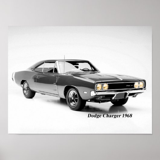Klassieke auto's afbeelding voor Poster (Voorkant)