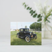 Klassieke auto's briefkaart (Staand voorkant)