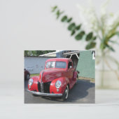 Klassieke auto's briefkaart (Staand voorkant)