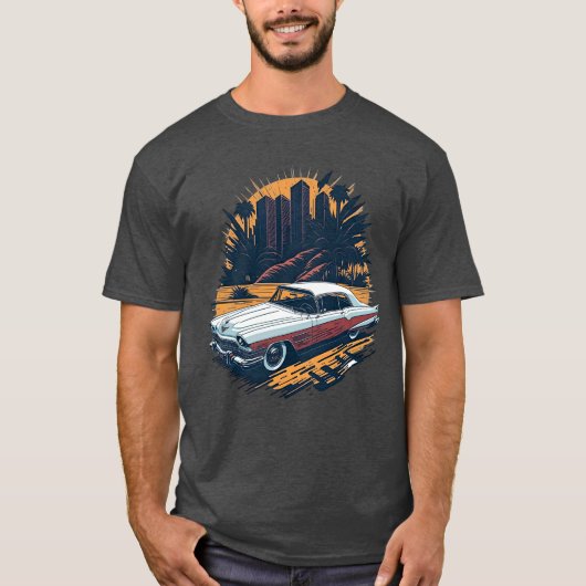 Klassieke auto's - Cadillac Eldorado Edition 002 T-shirt (Voorkant)
