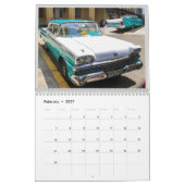 Klassieke auto's Cuba Kalender (Feb 2027)