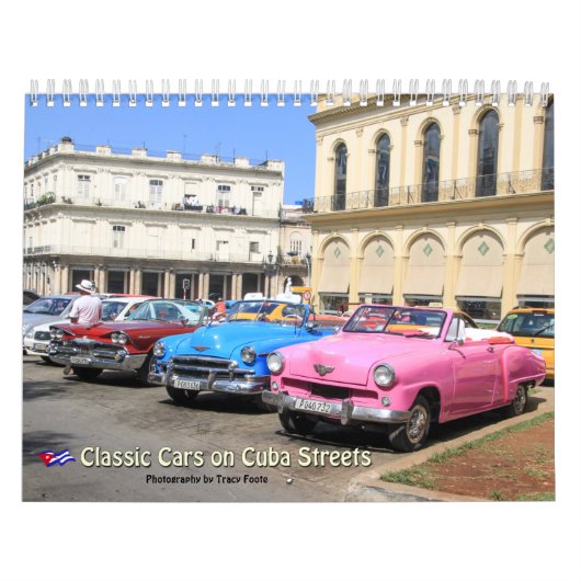 Klassieke auto's Cuba Kalender (Hoes)