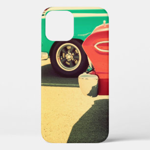 Klassieke auto's, geparkeerd in een vintage, klass Case-Mate iPhone case