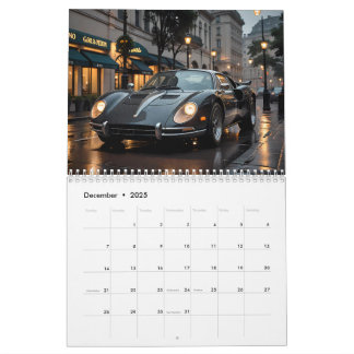 Klassieke auto's kalender