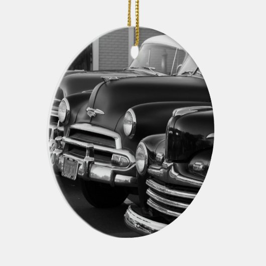 Klassieke auto's keramisch ornament (Rechts)