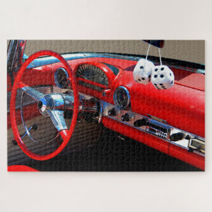 Klassieke auto's legpuzzel