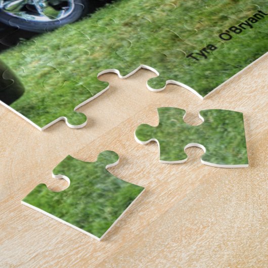 Klassieke auto's legpuzzel (Zijkant)